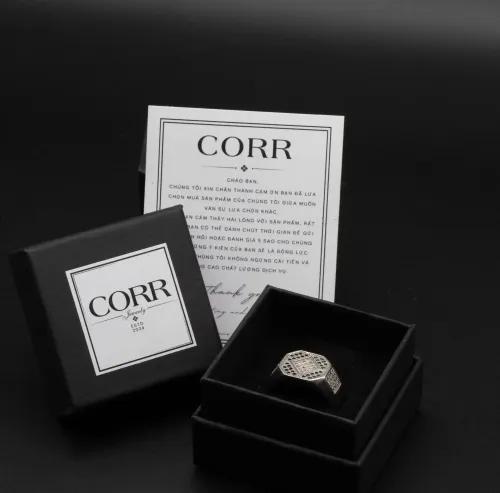 Nhẫn Bạc S925 Right At First Sight  - Đá Đen