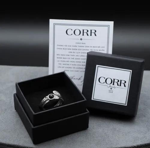 Nhẫn Bạc S925 Right At First Sight - Onyx Knight